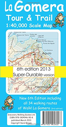 Beispielbild fr La Gomera Tour & Trail Super-durable Map zum Verkauf von WorldofBooks