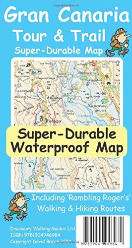 Beispielbild fr Gran Canaria Tour & Trail Super-durable Map zum Verkauf von WorldofBooks