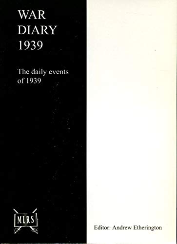9781904951391: War Diary 1939
