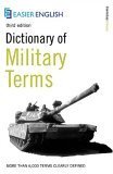 Imagen de archivo de Dictionary of Military Terms a la venta por Montclair Book Center