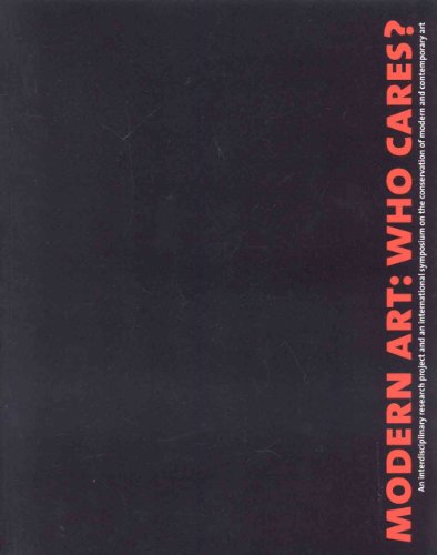 Imagen de archivo de Modern Art: Who Cares? a la venta por Pulpfiction Books