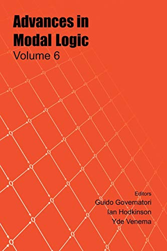9781904987208: Advances in Modal Logic: 6