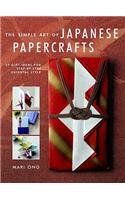 Stock image for The Simple Art of Japanese Papercrafts: 35 Gift Ideas for Step-By-Step Oriental Style for sale by ThriftBooks-Atlanta