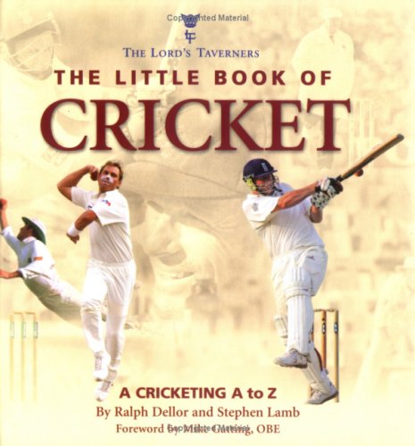 Beispielbild fr The Little Book of Cricket: A Cricketing A to Z zum Verkauf von Wonder Book