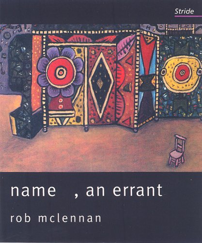 Name, an Errant (9781905024063) by Rob Mclennan