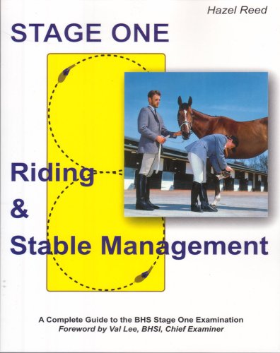 Imagen de archivo de Riding and Stable Management: Stage One: 1 a la venta por WorldofBooks