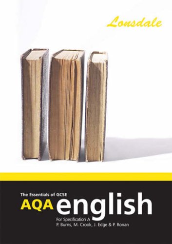 Beispielbild fr GCSE AQA English: Specification A (Essentials of GCSE AQA English) (Essentials of GCSE AQA English S.) zum Verkauf von WorldofBooks