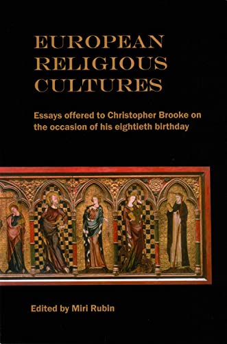 Imagen de archivo de European religious cultures a la venta por The Compleat Scholar