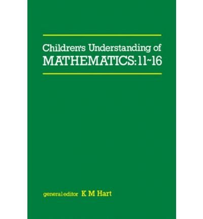 9781905200023: Children's Understanding of Mathematics: 11-16