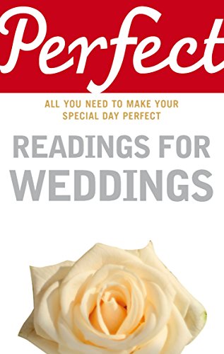 Beispielbild fr Perfect Readings for Weddings zum Verkauf von Blackwell's