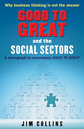 Imagen de archivo de Good to Great and the Social Sectors a la venta por Blackwell's