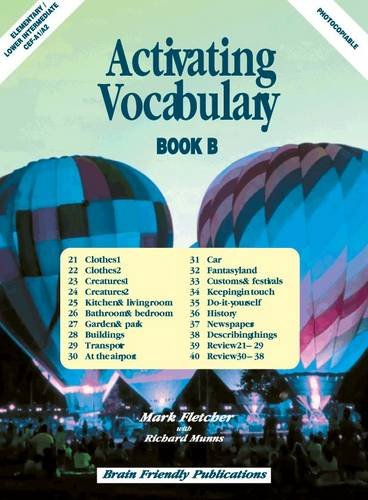 Activating Vocabulary: Bk. B (9781905231188) by Fletcher, Mark