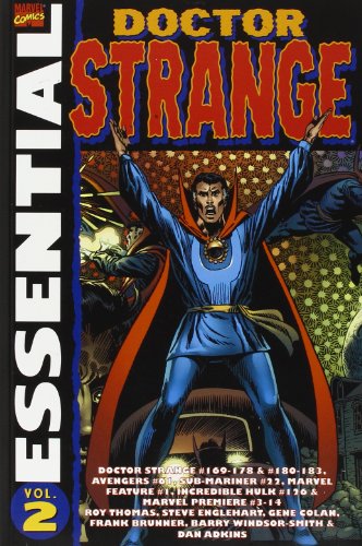 9781905239009: ESSENTIAL DR STRANGE 2 UK ED: Volume 2 (Essential Dr Strange: Doctor Strange #169-178 & 180-183, Avengers #61, Sub-Mariner #22, Marvel Feature #1, Incredible Hulk #126 and More)