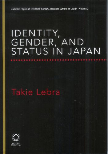 9781905246175: Identity, Gender, and Status in Japan (Collected Papers of Twentieth-Century Japanese Writers on Ja)