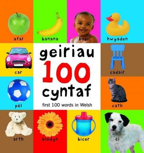 Stock image for 100 First Words in Welsh 100 Geiriau Cyntaf for sale by WorldofBooks