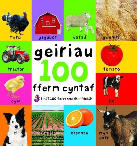 Stock image for First 100 Farm Words in Welsh / Cant Gair Cyntaf for sale by WorldofBooks