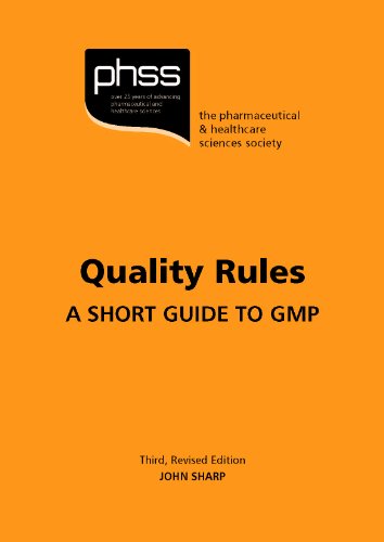 Quality Rules: A Short Guide to GMP (9781905271191) by Sharp, John