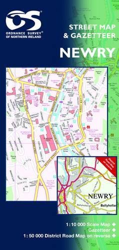 Stock image for Newry and Mourne Street Map | Enlarged City Centre Map | Ordnance Survey Northern Ireland | OSNI Newry Street Map | Newry | City Centre | Street Map | Maps | Adventure (Irish Street Maps) for sale by WorldofBooks