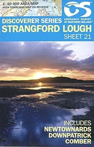 Imagen de archivo de Strangford Lough Map | Newtownards, Downpatrick, Comber | Ordnance Survey of Northern Ireland | OSNI Discoverer Series 21 | Northern Ireland | Walks | . | Maps | Adventure (Irish Discoverer Series) a la venta por WorldofBooks