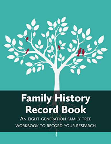 Beispielbild fr Family History Record Book: An 8-generation family tree workbook to record your research zum Verkauf von WorldofBooks