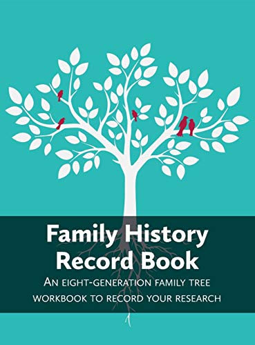 Beispielbild fr Family History Record Book: An 8-generation family tree workbook to record your research zum Verkauf von WorldofBooks