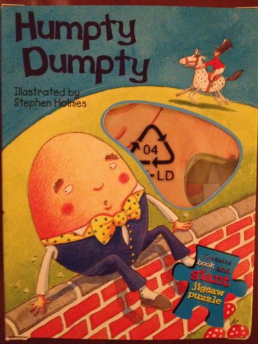 Beispielbild fr Humpty Dumpty Giant Floor Puzzle and Book zum Verkauf von Better World Books