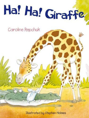 Stock image for Ha Ha Giraffe - Jigsaw & Book (Board Book & Giant Jigsaw) for sale by WorldofBooks