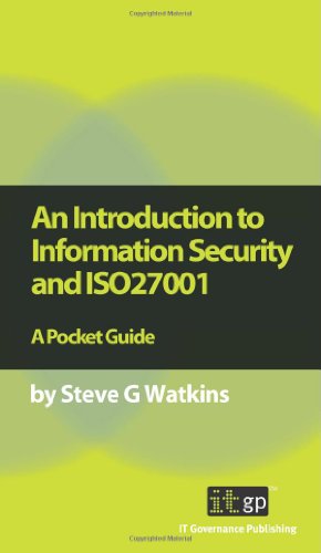 An Introduction to Information Security and ISO27001 - Watkins, Steve G.