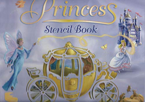 Stock image for Princess Stencil Book for sale by WorldofBooks