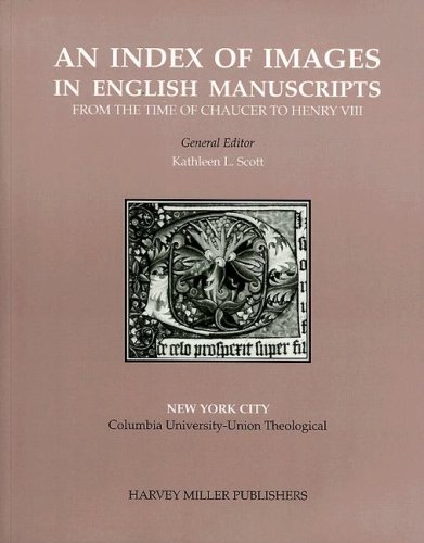 Imagen de archivo de AN INDEX OF IMAGES IN ENGLISH MANUSCRIPTS FROM THE TIME OF CHAUCER TO HENRY VIII, C. 1380 - C. 1509: NEW YORK CITY: COLUMBIA UNIVERSITY - UNION THEOLOGICAL a la venta por AVON HILL BOOKS