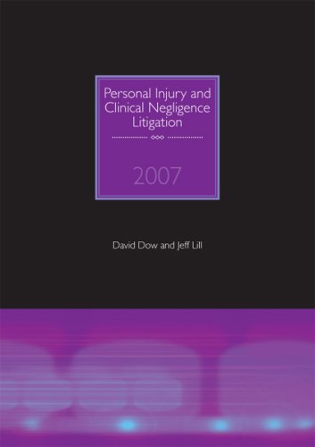 Stock image for Personal Injury and Clinical Negligence Litigation 2007 (Lpc) for sale by AwesomeBooks