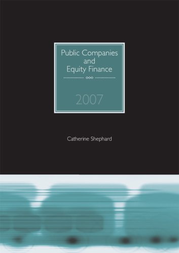 9781905391301: PUBLIC COMPANIES EQUITY FINANCE 2E (Public Companies and Equity Finance)