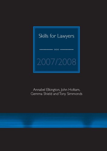 Beispielbild fr Skills for Lawyers zum Verkauf von WorldofBooks