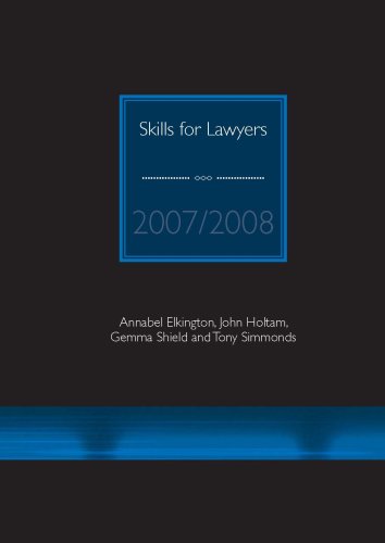 9781905391394: Skills for Lawyers