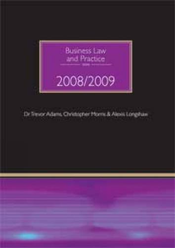 Business Law and Practice (9781905391547) by Trevor Adams