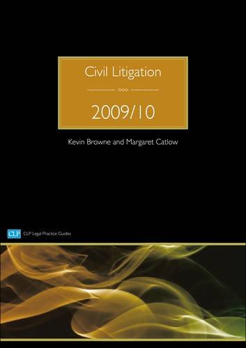 Beispielbild fr Civil Litigation 2009/2010 (CLP Legal Practice Guides) zum Verkauf von WorldofBooks