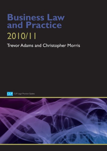 9781905391967: Business Law and Practice 2010/2011 (CLP Legal Practice Guides)