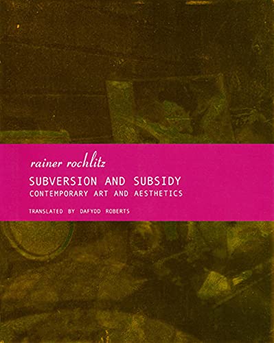Beispielbild fr Subversion and Subsidy zum Verkauf von Books Puddle