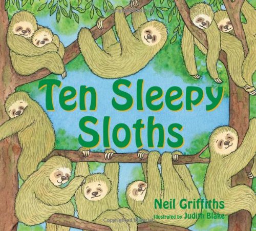 Imagen de archivo de Ten Sleepy Sloths a la venta por WorldofBooks