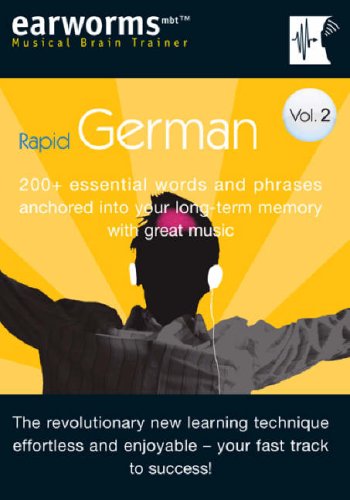 Stock image for Rapid German: 200+ Essential Words and Phrases Anchored into Your Long Term Memory with Great Music: v. 2 for sale by WorldofBooks