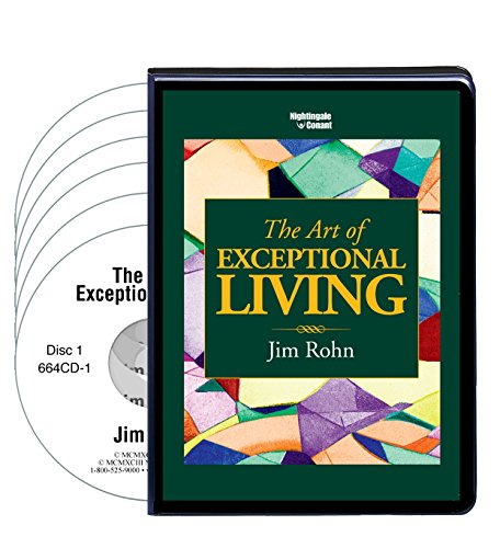 9781905453146: The Art of Exceptional Living by Jim Rohn (Nightingale Conant) 664CDS Abridged