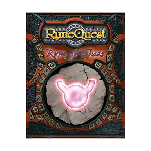 Beispielbild fr Rune of Chaos (RuneQuest (Mongoose Publishing)) zum Verkauf von Noble Knight Games