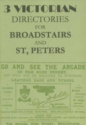 3 Victorian Directories for Broadstairs and St Peters