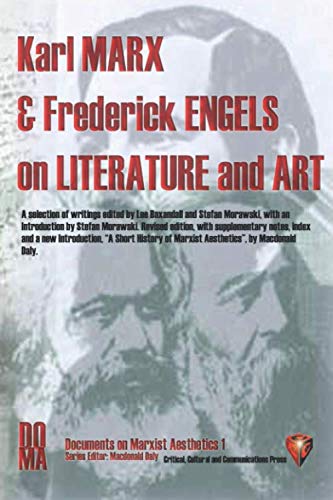 Beispielbild fr Karl Marx and Frederick Engels on Literature and Art zum Verkauf von Irish Booksellers