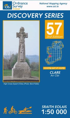 Beispielbild fr Clare (Irish Discovery Map): Sheet 57 (Irish Discovery Series) zum Verkauf von WorldofBooks