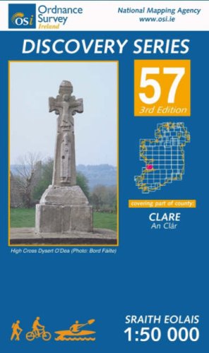 Stock image for Clare (Irish Discovery Map): Sheet 57 (Irish Discovery Series) for sale by WorldofBooks