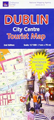 9781905511655: Dublin City Centre Tourist Map (Irish Maps, Atlases and Guides)