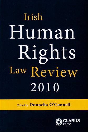 Beispielbild fr Irish Human Rights Law Review 2010 2010 zum Verkauf von Kennys Bookstore