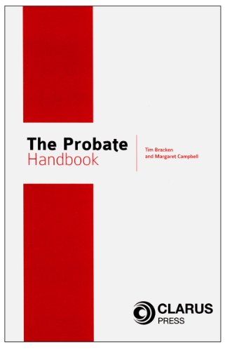 Beispielbild fr The Probate Handbook zum Verkauf von WorldofBooks