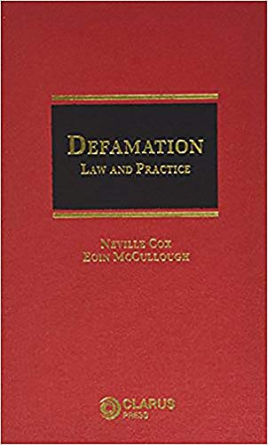 Stock image for Defamation: Law and Practice for sale by Revaluation Books